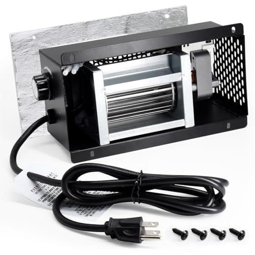 Criditpid PBAR2427 Fireplace Blower Fan Variable Speed
