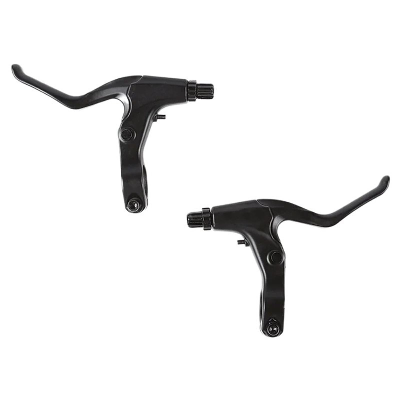 AIQWOJD Bike Rear Brake Drum Bike Brake Rear Drum Bicycle V Brakes Set Road Mountain Bike Rim Brakes Kit V Brake Caliper Cable Lever Line Pulling Rim Brake(1Pair Brake Lever)