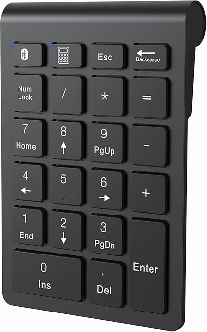 cimetech Clavier Numérique sans Fil, Extension de Clavier Ergonomique ...