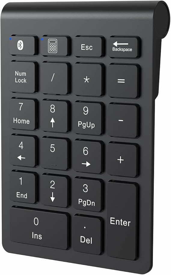 cimetech Bluetooth Numpad- kabellos ziffernblock mit 22 Tasten -10 ...