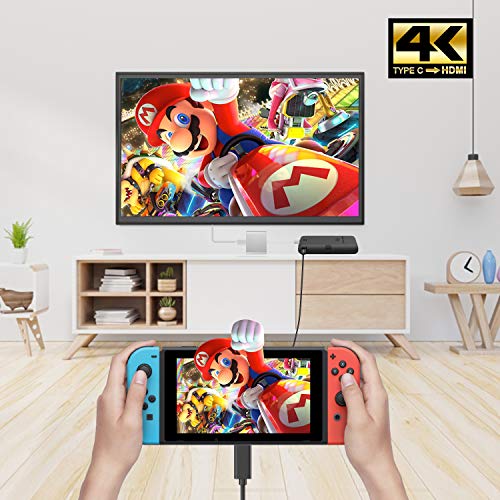 image for Battony USB C to HDTV Adapter USB Type C Adapter Multiport AV Converte