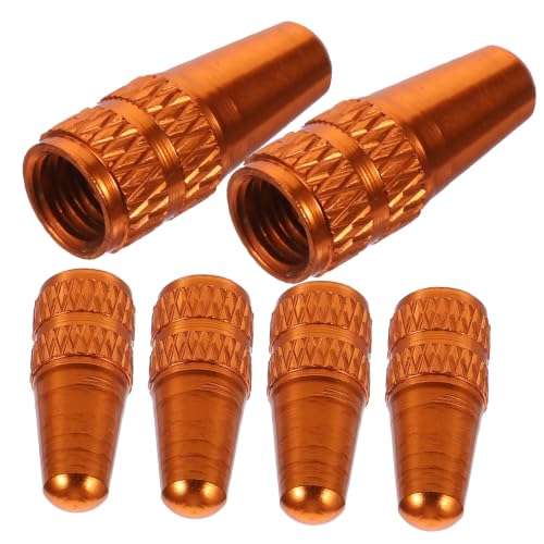 Tapones de válvula para bicicleta GANAZONO, 6 piezas miniatura 1