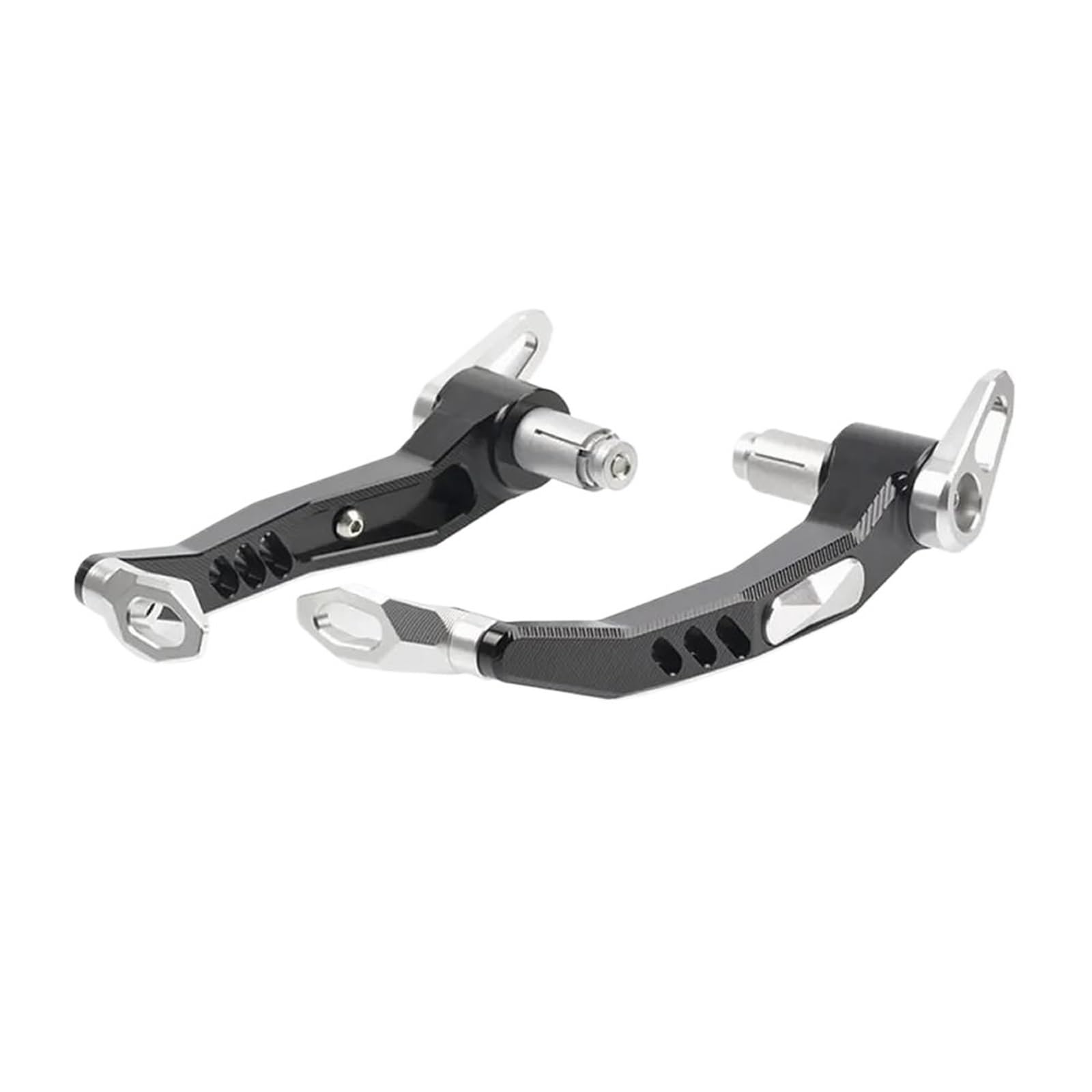 Hjtedhe Sliver For R1/R3/R7 2015-2020 Motorcycle Hand Brake Clutch Levers Guard Motorcycle Handlebar Lever Guards(Sliver)