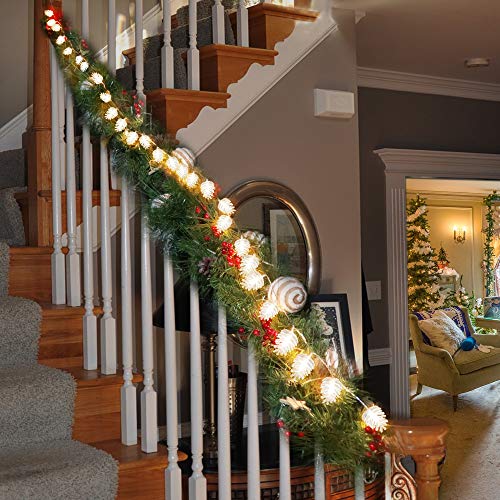 Kpcb Tech Christmas Lights Christmas Indoor Decorations 50 Leds With Warm Lights Batteries Operated (Warm White) #TOP4