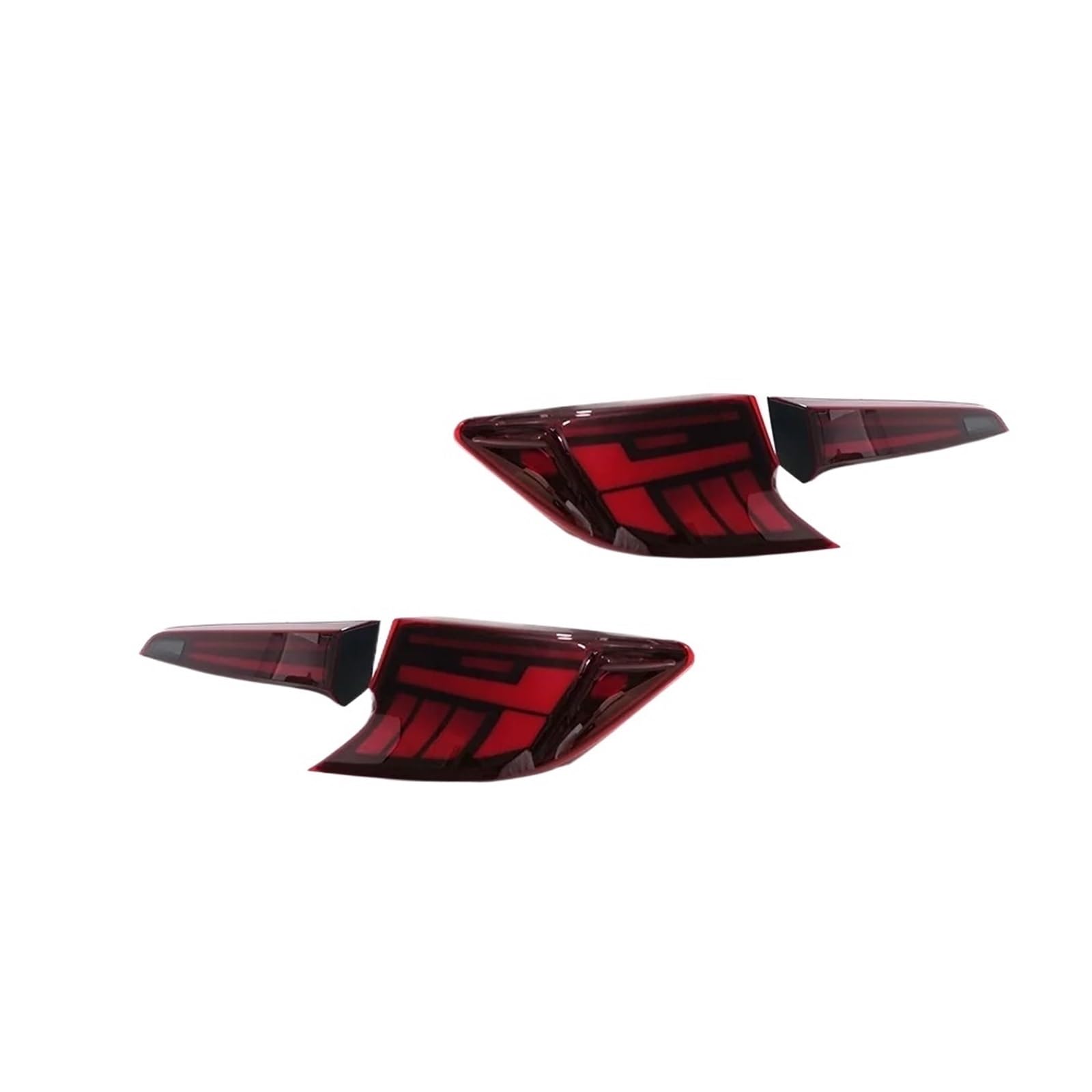 Pilotos Traseros coche 1 Par Luces Traseras LED Para Toyota Para Corolla Hatchback GR 2019-2024(Red lens)