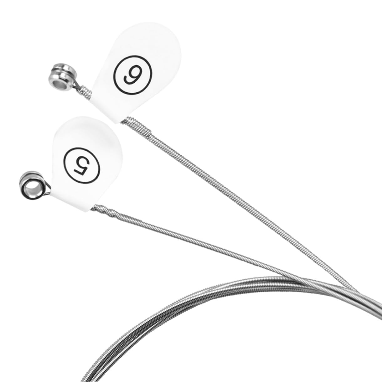 Abaodam Bass Instrument Accessories High Carbon Steel Bass Strings Replacement