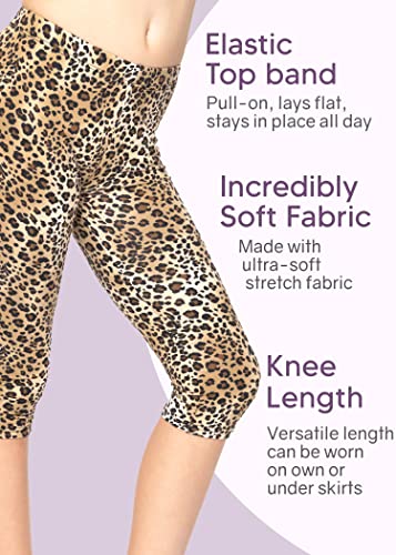 Girl's Oh So Soft Knee Length Knee Length Leggings | Size 4-144