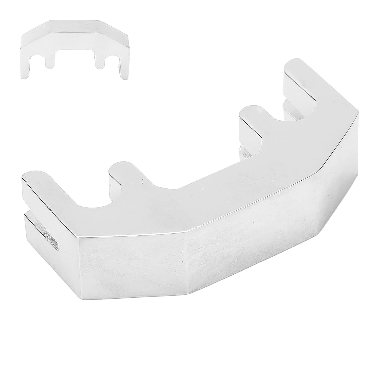 PERLMAN Mute Metal Violin Mute Metal Violin with Noise Canceling Perfect Balance for 1/2 4/4 Violin - Image 5 thumbnail