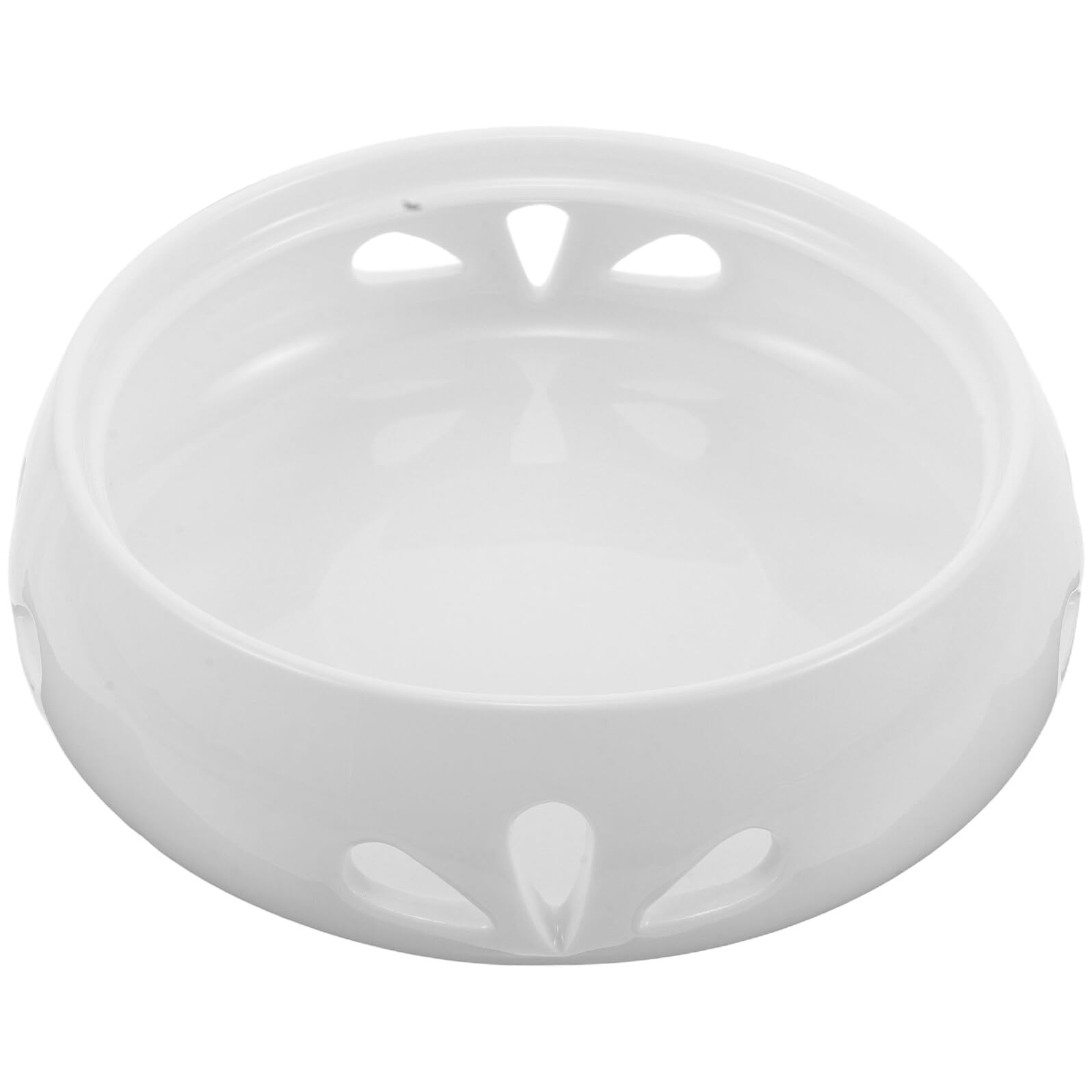 Veemoon Calentador de Tetera de Cerámica Multifuncional Base para Velas de Té Soporte Resistente al Calor para Tazas y Jarra de Leche Adecuado para Mantener Bebidas Calientes