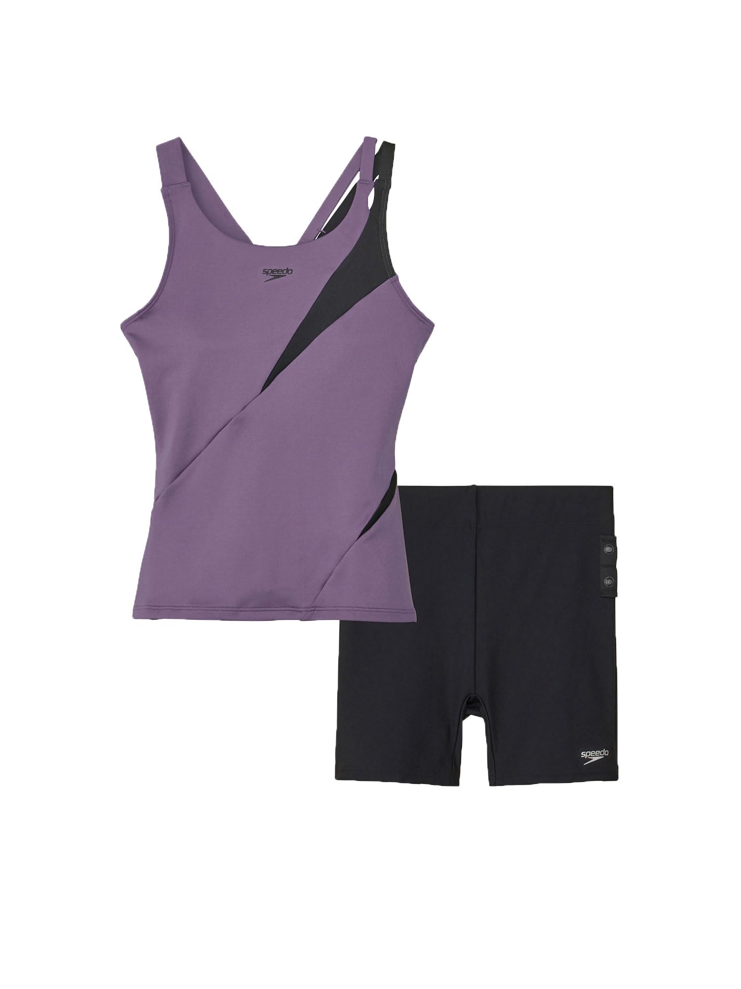 Amazon.co.jp: Speedo(スピード) フィットネス水着 Diagona Separates