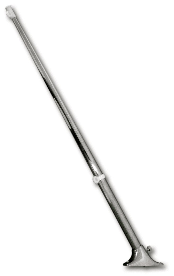 OSCULATI Asta portabandiera Inox 14 x 400 mm con Base ABS