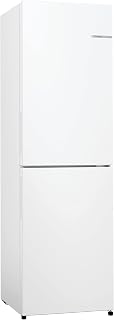 Bosch KGN27NWFAG Serie 2 Freestanding Fridge Freezer with No Frost, Reversible Doors and SuperFreeze, 182.4cm, 256L capacity, 55cm wide - White