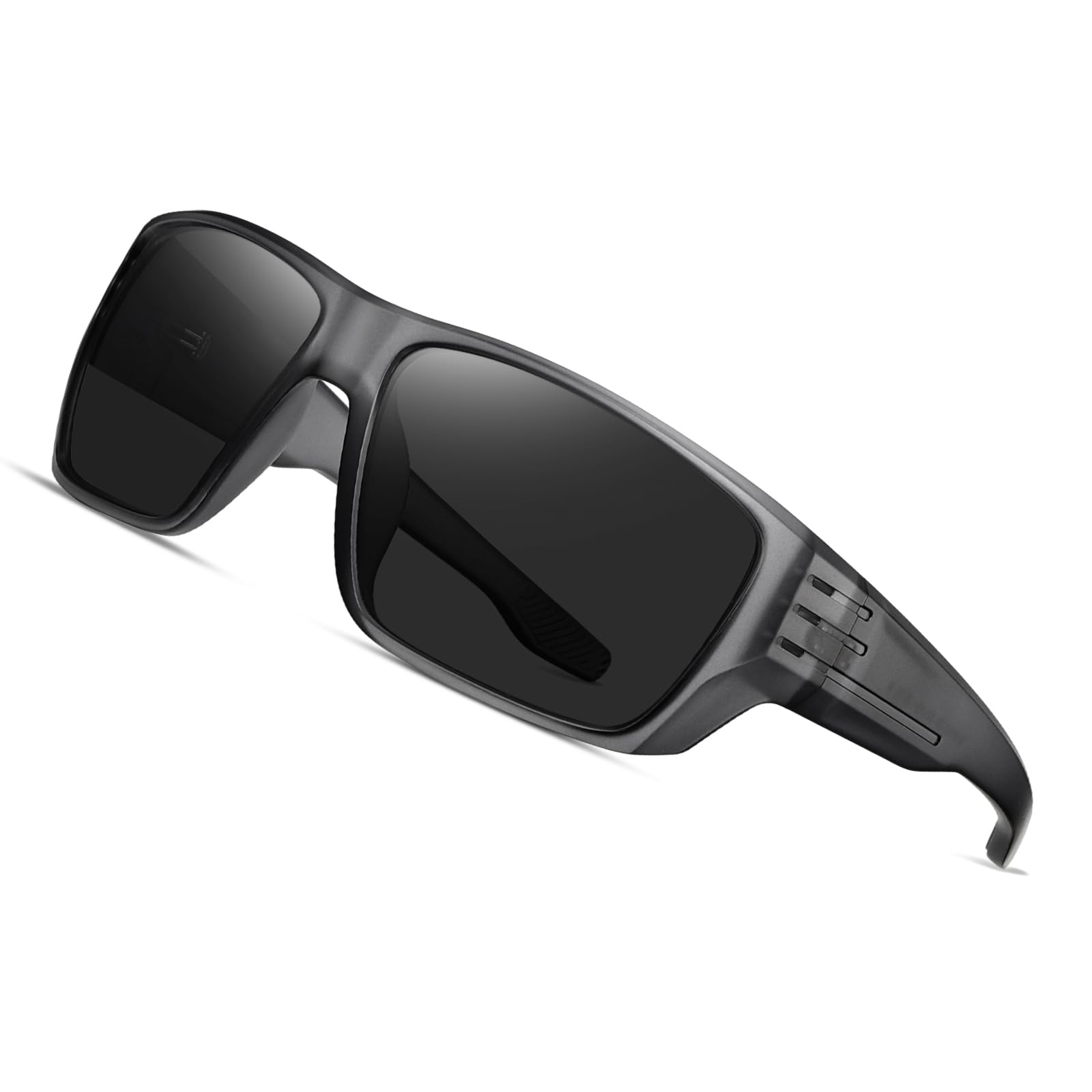 Gafas de sol polarizadas deportivas para hombre, gafas de pesca, protección UV, rectangulares