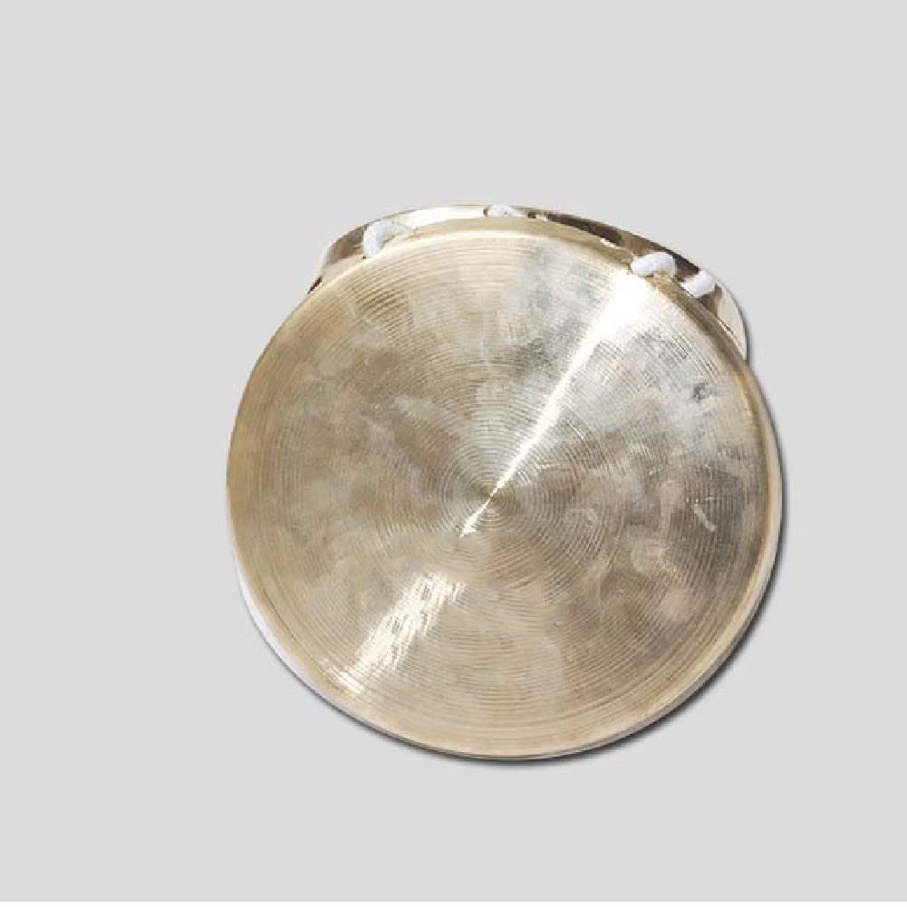 Mosiężny gong Feng Shui, Miedziany gong operowy z dźwiękiem tygrysa i drewnianym młotkiem, rozmiar 16-28 cm(28cm)