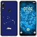 Produktbild PhoneNatic Case kompatibel mit Huawei P Smart Z Silikon-Hülle SternzeichenAries M11