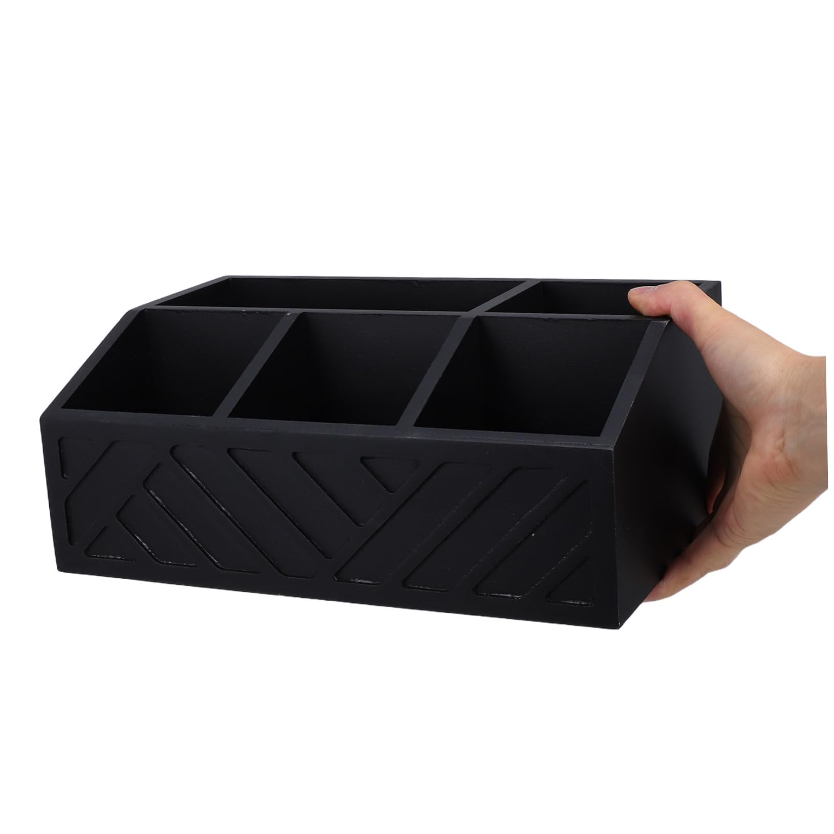 Cabilock Organizador de Almacenamiento de Bolsitas de Té de Madera Negra