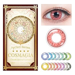 パーフェクトシリーズ コスマギア ワンデー 度あり/度なし (1箱6枚) コスプレ カラコン ハロウィン