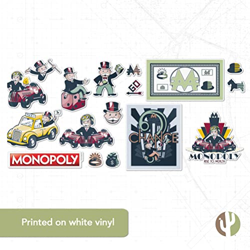 Autocollant Monopoly anti-rayures pour protéger et décorer votre ordinateur
