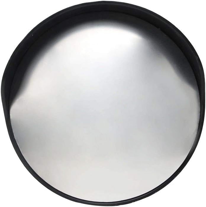 Road Safety Mirror, Wide Angle, Discreet and Weather Resistant Exterior Safety Safety Car Angle Glare Mirror (Size: 80CM)