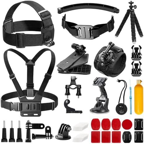 AKASO Outdoor Sports Action Camera Accessories Kit for Gopro Hero Session AKASO EK7000 CAMPARK Go Pro Hero 5 in Swimming Any Other Outdoor Sports