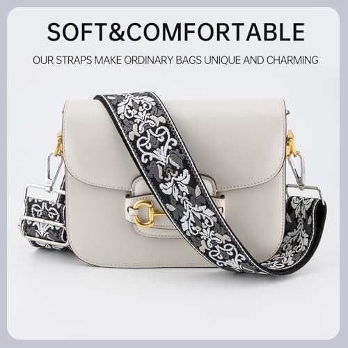 Image of Purse Straps Replacement Crossbody Wide Bag Strap for Purses Adjustable Shoulder Straps for Women Bags