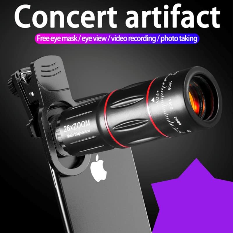 Image of Zuzu May 2026 Newly Updated 12X Metal Ultra HD Zoom Telescope Camera Lens for All Smartphones.