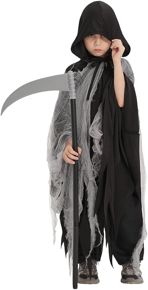 Amazon.co.jp: [UPENC] 死神 マント 鎌付き 悪魔 幽霊 ハロウィン