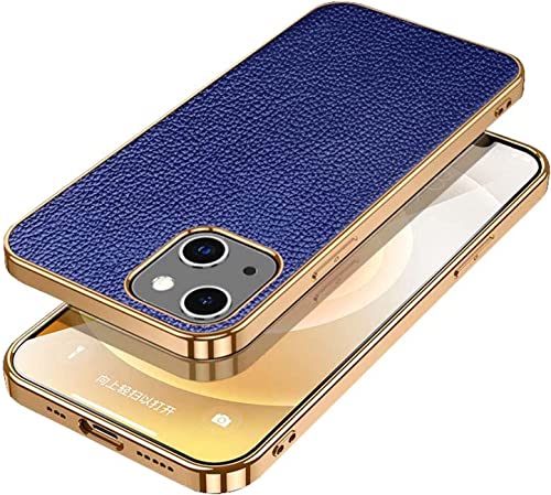 Étui antichoc iPhone 14 bleu anti-rayures pour sécuriser l'appareil photo