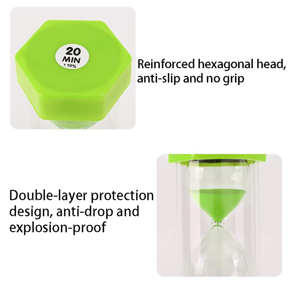 timer, Clessidra for bambini, timer da cucina 15/20/30/60 minuti, gestione del tempo for, aula, gioco, ufficio a casa, scuola a(Roze,60 minutes)