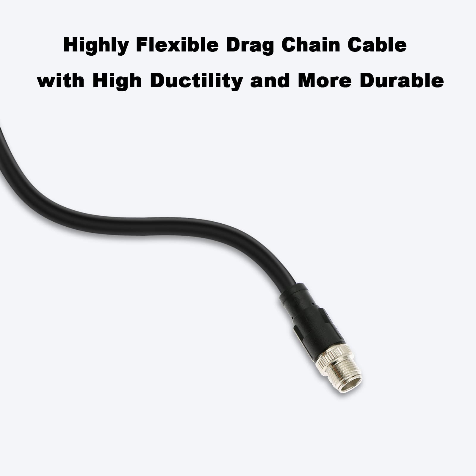 Câble Ethernet M12 8-Position X-Code vers RJ45 CCB-84901-2001-03 pour Cognex in Sight 8200 Série 8400 P67 Etanche |2M| Alvin's Cables