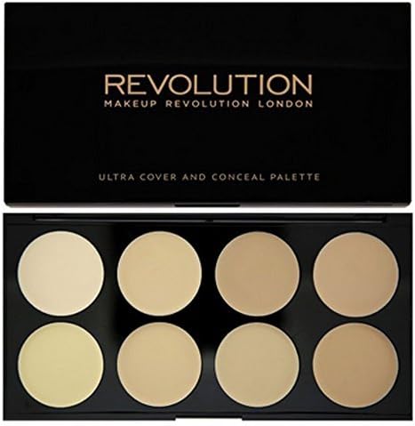 MAKEUP REVOLUTION - Ultra Cover and Conceal Palette - Light by MUR