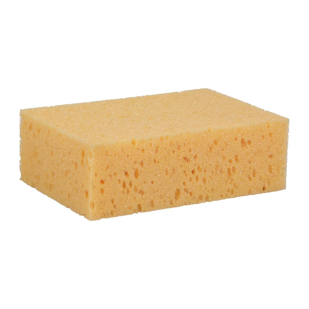 COGEX Éponge Gros Travaux Mousse Haute Densité 15x10x5cm Décollement Papier Peint Lessivage Murs Plafonds