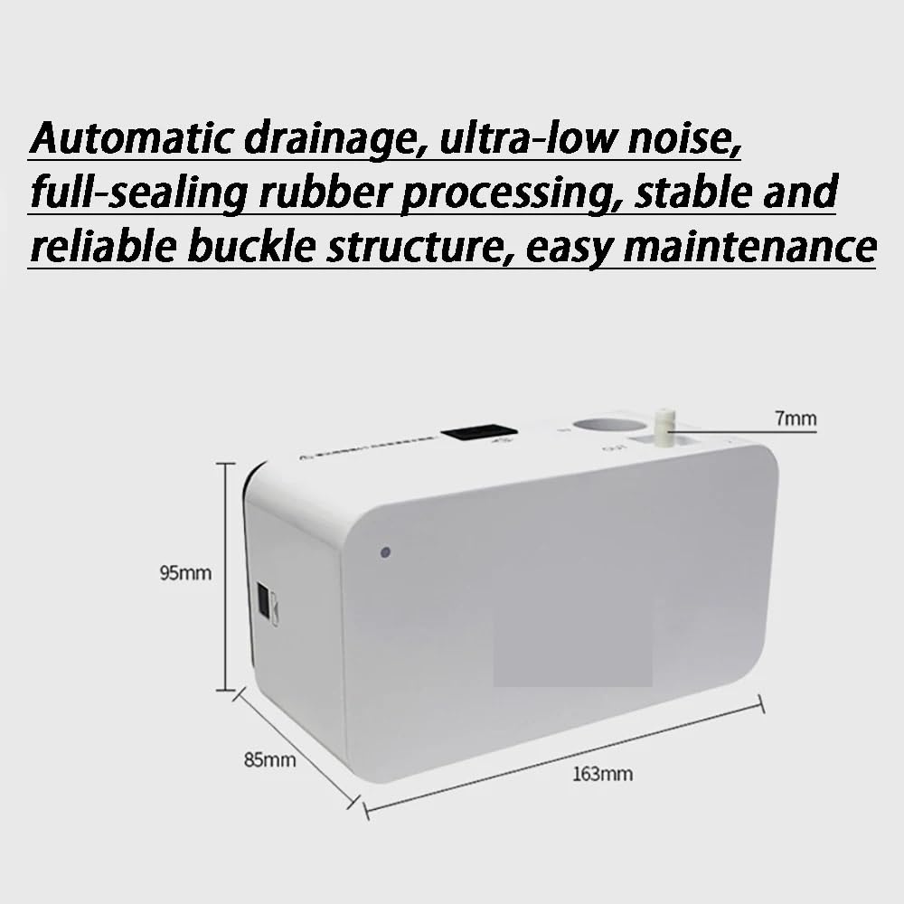 Pompa Condensa Climatizzatore, Pompa di drenaggio del condizionatore d'aria Pompe di sollevamento for la rimozione automatica della condensa ultra-silenziosa for condizionatori d'aria a gancio da 1 a