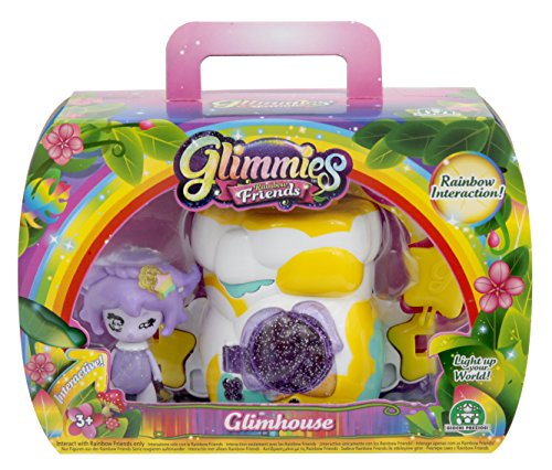 Glimmies - GLN043 - Coffret GlimHouse - Rainbow Friends Exclusive - Maison Rocher