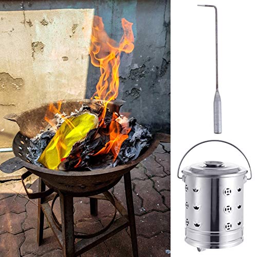 Yardwe 00543IO009QS Stainless Steel Burn Barrel thumb #3