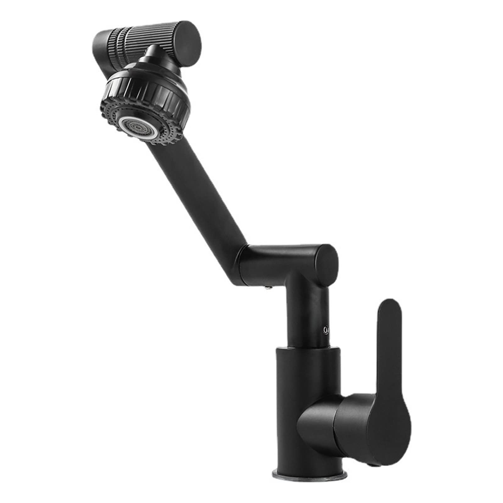 Robinet pour comptoir de salle de bain rotatif et multifonction eau chaude et froide LWX