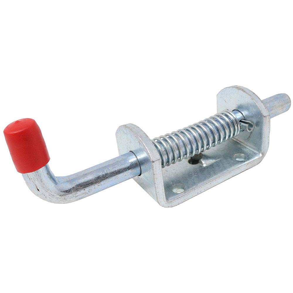 POWERTOOL Animal Bolts, 1pcs Spring Bolt Latch Barrel Bolt Spring Latch for Door