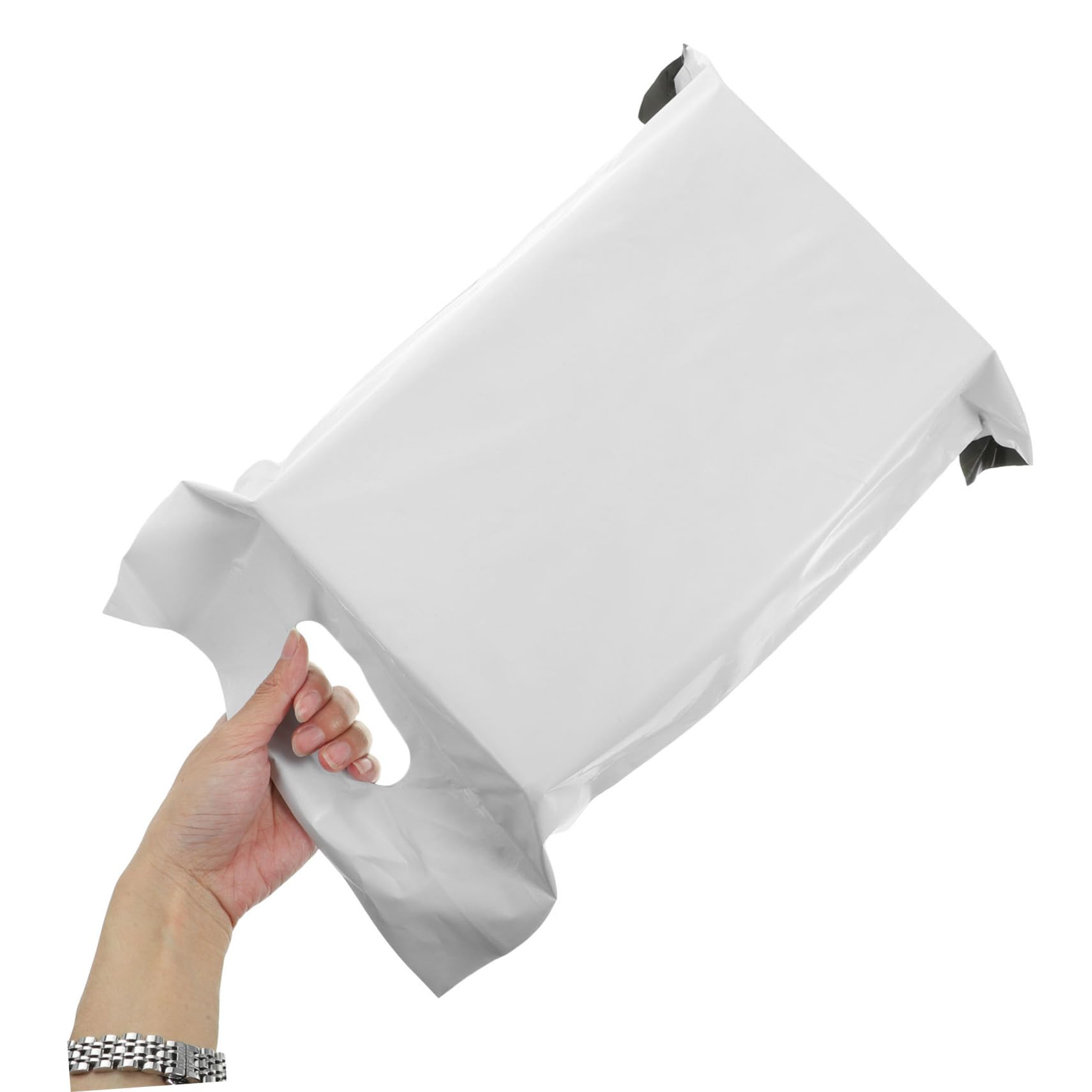 100 Pezzi Buste Spedizioni Rinforzate per Abbigliamento Sacchetti Resistenti con Nastro Adesivo Sicuro per Piccole Imprese e Spedizioni Vestiti