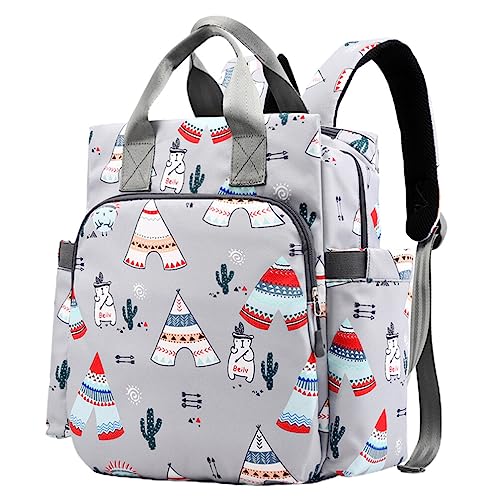 TOYANDONA 1 Unidad De Mochila De Gran Capacidad Para Mamá Bolsa De Pañales Grande Bolsa De Pañales De Viaje Mochilas Bolsas De Bebé Para Mamá Bolsa De Pañales Mochila De