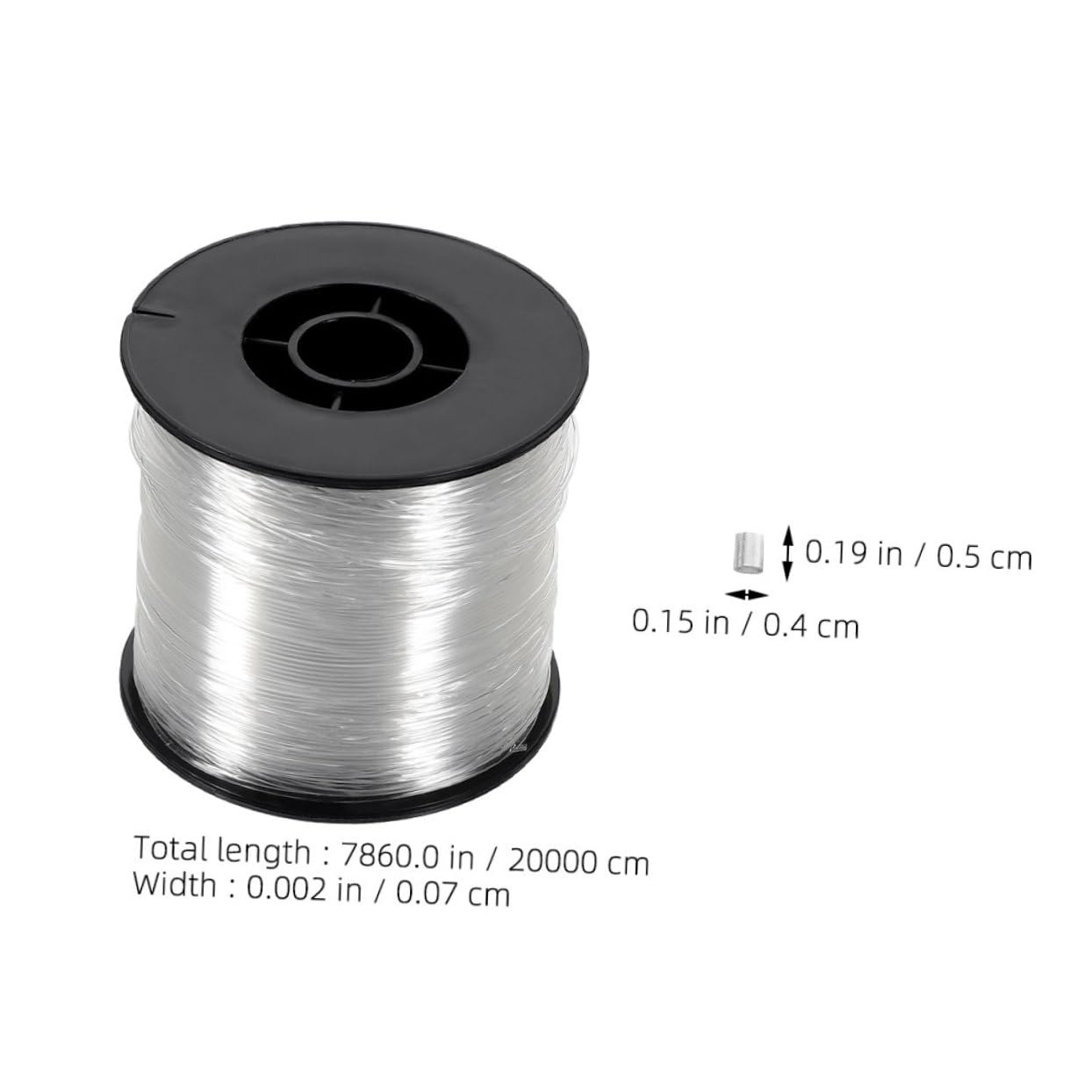 POPETPOP Nylon Fishing String 1 Set Invisible Fishing Line and Practical for Hanging Picture Frames