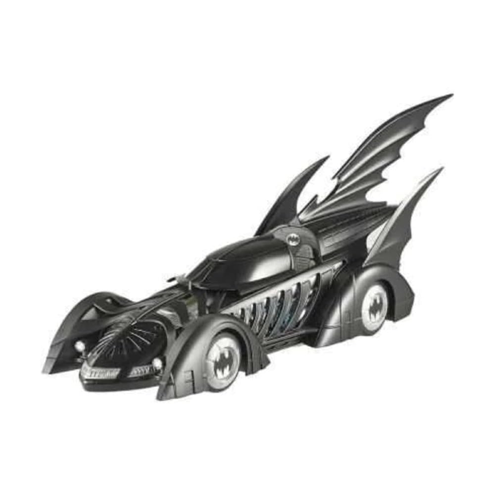 Hot Wheels Premium Pop Culture Batman Forever Batmobile, Die-Cast Metal Collectible Car, Real Riders