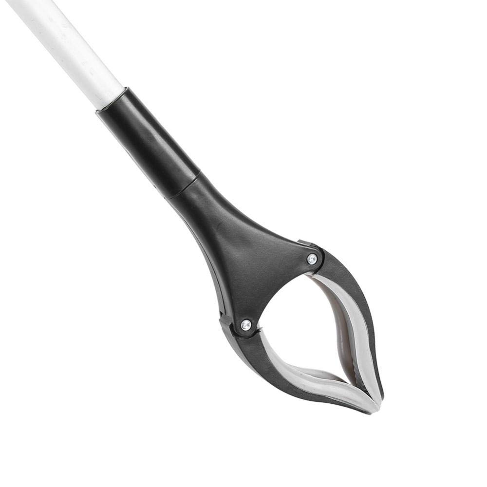 Reacher Grabber Tool, Grabber Reacher Head con Pinza giratoria 90 Grados Práctica Garra de Basura Extensión del Brazo de Agarre Ligero Extra Largo 32.5 Pulgadas para Personas Mayores