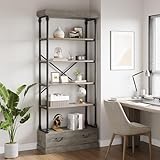 GarveeHome Bookshelf with...