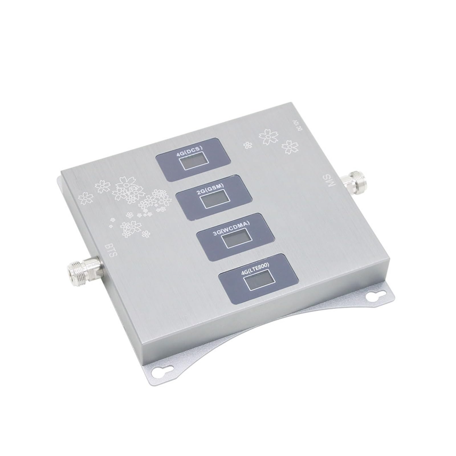 Répéteur De Signal 4 Bandes 2G 3G 4G LTE 800/900/1800/2100 MHz, Amplificateur Cellulaire, Mobile, Bande 20/8/1/3 GSM DC Facile Large Compatibilité