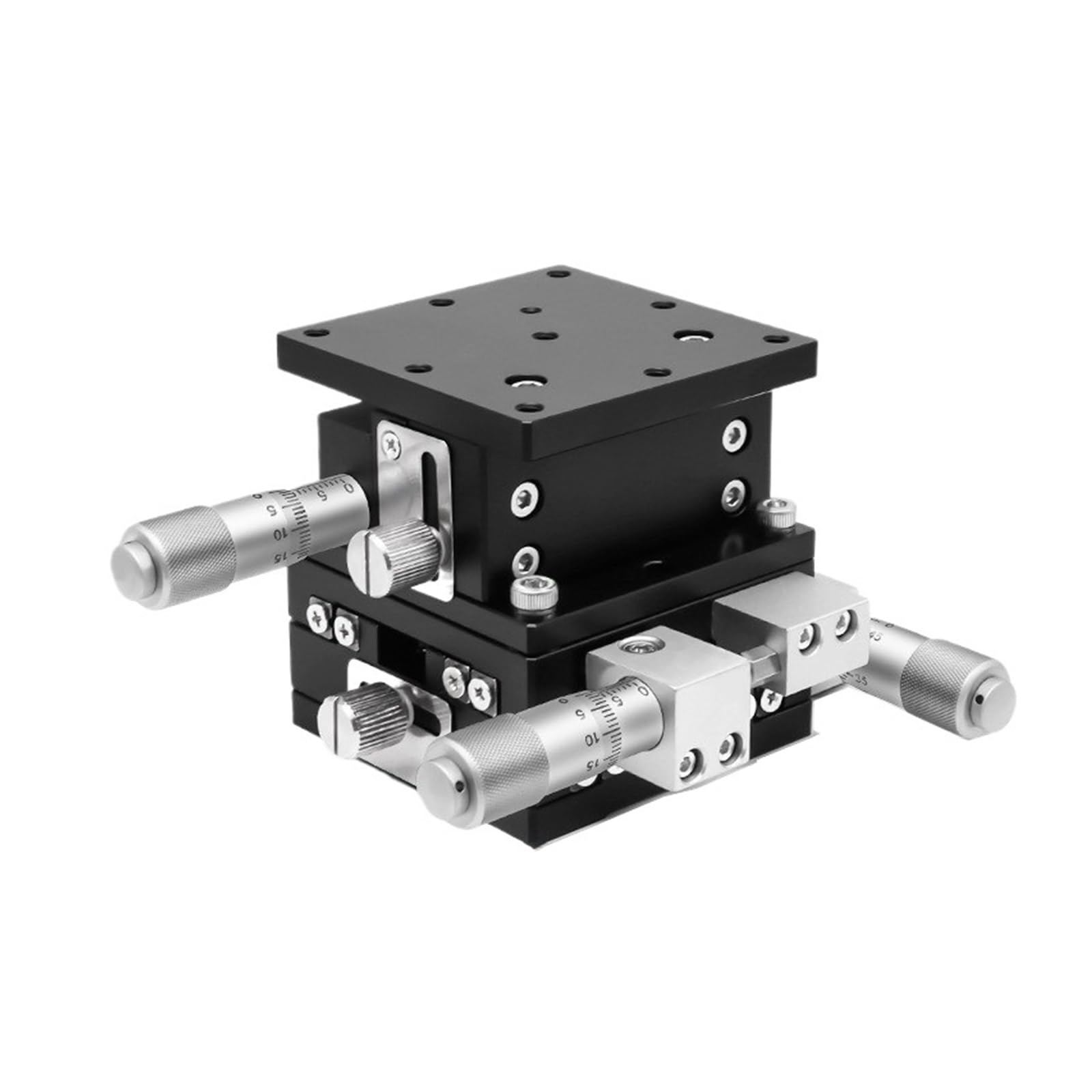 IGNVXMGKP XYZ 60-LM LD40/60/80/90 40 * 40mm 60 * 60mm Manual Displacement Platform Linear Stage Sliding Table(LD90-LM-2)