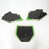 liquidacion stock ropa infantil  Blackbird Kit Déco 3 Piezas Carrera Colorido Verde, Negro Y Blanco Moto Liquidación Stock