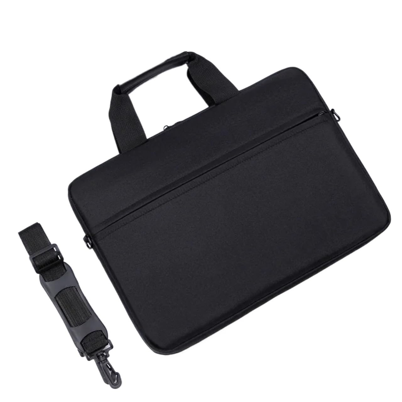 Borsa for laptop stile business Custodia protettiva for notebook da 15,6 14 13 pollici Per Lavoro(Black,15.6-inch)