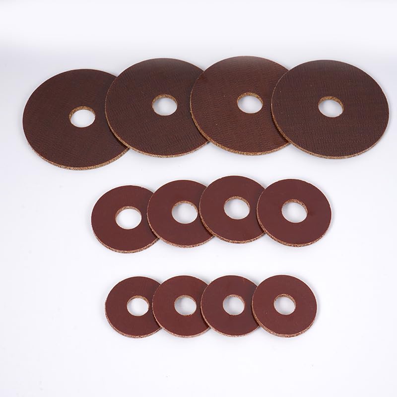 Guarnizione per rondella in bachelite fenolica da 100 pezzi M2-2.8 Spessore rondella per alte temperature 0.3/0.5mm-2.6x9 mm, spessore 0.5 mm