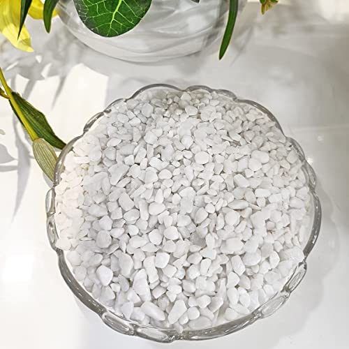 Image of Reiki Crystal White Agate Chips Stone for Vastu Natural White Agate Crystal Chips for Aquarium Home Decor Garden Table Decor Stones Pebble Reiki Gemstones 1 Kg