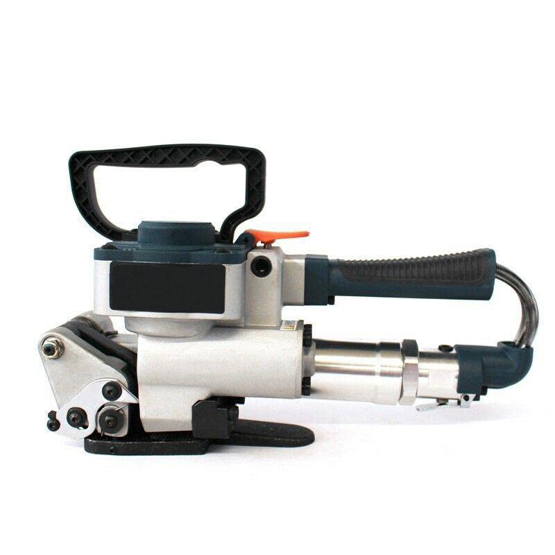 ele ELEOPTION PP&PET Strapping Handheld Pneumatic Strapping Baler Machine Welding Banding Packaging Tools Band Width:13-19mm,Band Thickness:0.5-1.5mm